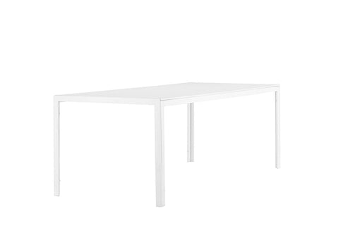 Rebellenclub Rechthoekige Tuintafel Solis - 205 x 90cm - Wit - vtwonen shop