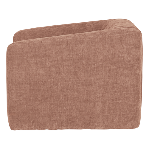 WOOOD fauteuil Omaire - Chenille - Lichtroze