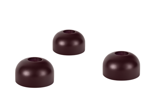 noo.ma LUMS kaarsenhouders set van 3 - Wine Berry - vtwonen shop