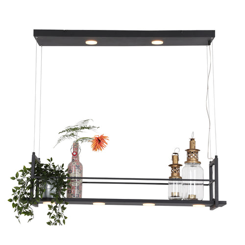 Steinhauer hanglamp Tør - 6 lichts - 100  x 150   cm - zwart - vtwonen shop