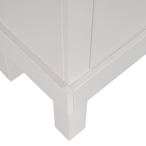 WOOOD dichte kast Bonk - Grenen - Mist - 160x103x37