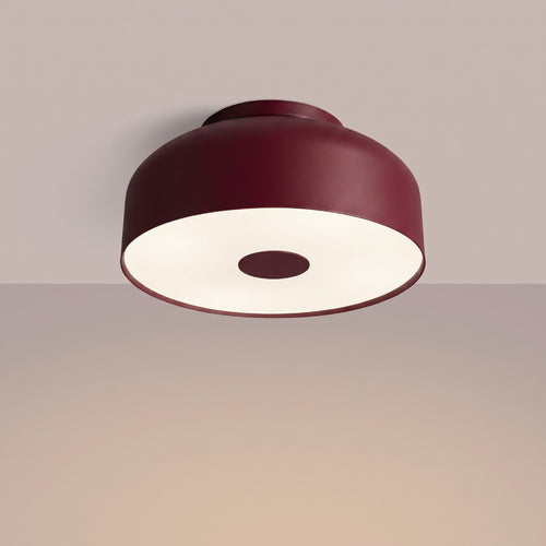 Sollux Lighting Plafondlamp OMIQ bordeaux - 30x30x15cm