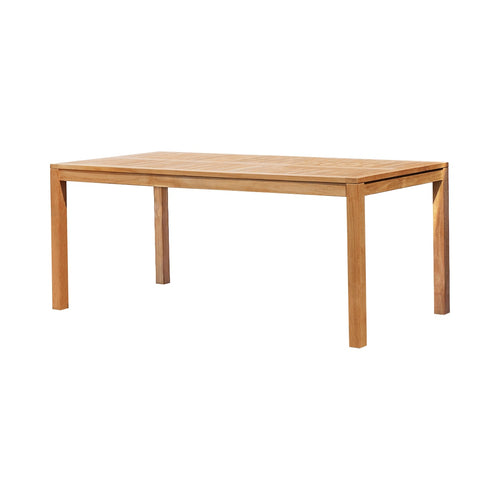 Tikamoon Teo - Massief teakhouten tuintafel voor 6/8 personen. - Naturel - vtwonen shop