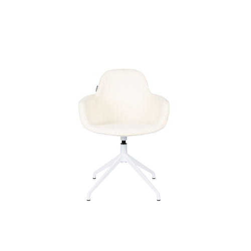 Zuiver Albert Kuip Swivel Eetkamerstoelen Wit - Set van 2 - vtwonen shop