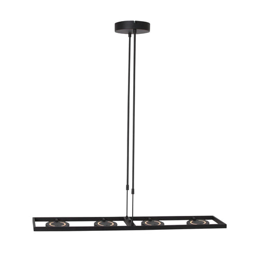 Steinhauer hanglamp Soleil - 4 lichts - 120x 122 cm - zwart - vtwonen shop