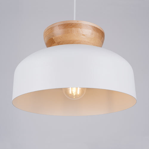 Sollux Lighting Hanglamp MARION wit - 29,5x29,5x130cm
