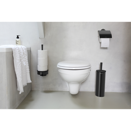 Brabantia Toiletborstel met houder, Profile - Black