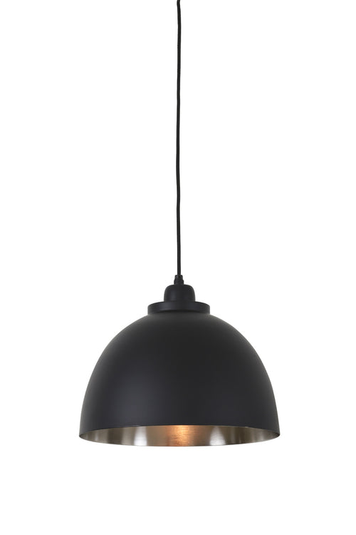 Light & Living hanglamp  - zwart - 30x30x26 cm