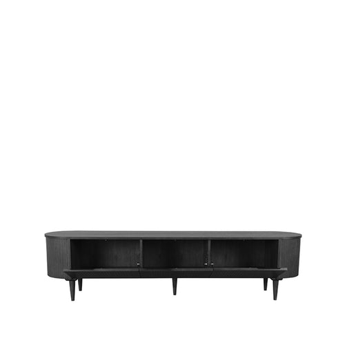 LABEL51 Tv-meubel Oliva - Zwart Eikenhout - 220x47x55cm