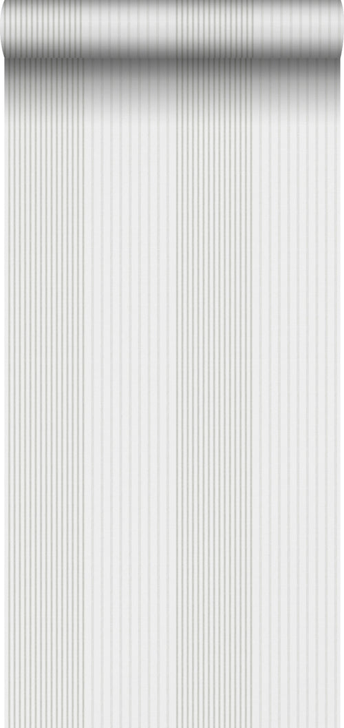 Sanders & Sanders behang strepen grijs - 53 cm x 10.05 m - 640672