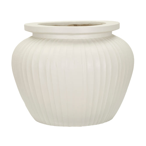 Mauro Ferretti vaas - Ø 48x38 cm - crème