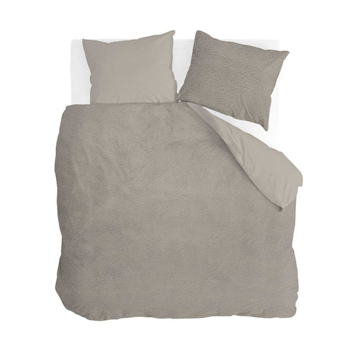 Byrklund - Dekbedovertrek Favorite Fuzzle - 200x220 cm - Taupe