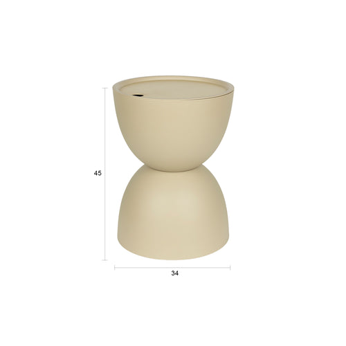 Housecraft Living Mara Tuin Bijzettafel Beige - vtwonen shop