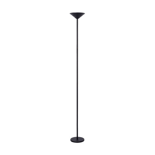 Atmooz vloerlamp Bryce - zwart - Ø 19 x H 160 cm - geïntegreerde led