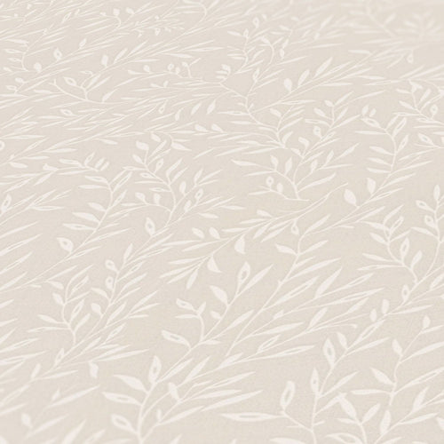 Livingwalls behang bloemmotief beige en wit - 53 cm x 10.05 m - AS-390732 - vtwonen shop