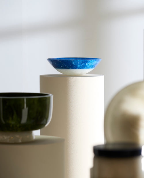 Light & Living schaal BINANGA - Ø26x7.5cm - blauw - vtwonen shop