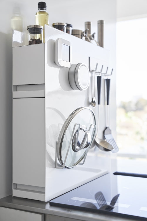 Yamazaki Kruiden- en Olierek Uitschuifbaar - 2 niveaus - Tower - Wit