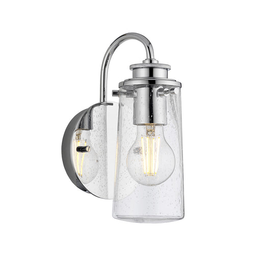 Braelyn Kichler 1-lichts wandlamp chroom IP44