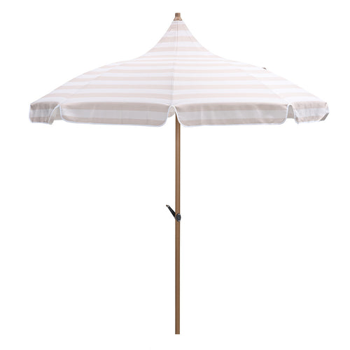 Garden Impressions stokparasol Aloha taupe - ecru Ø200 cm