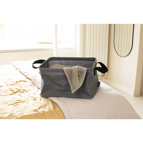 Brabantia Wasmand opvouwbaar, 35 liter - Pepper Black