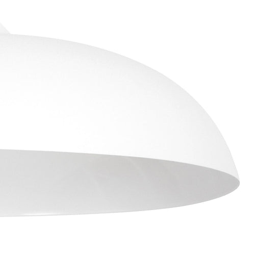 Mexlite hanglamp bjorr - 1 lichts - 45x 170 cm - wit