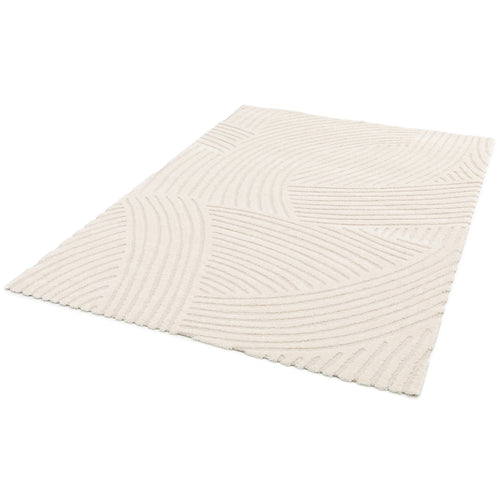 AFK Living vloerkleed Sillage - reliëfeffect - beige - 120 x 170 cm - vtwonen shop