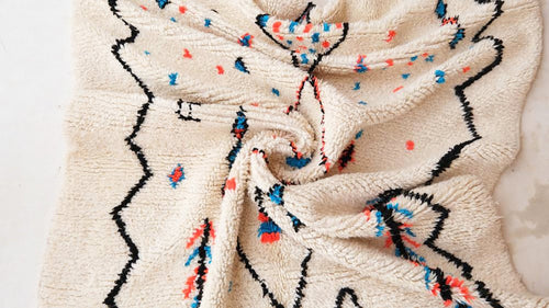 AFK Living vloerkleed Berber - handgemaakt - Wol - 250 x 350 cm