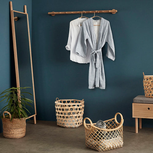 Hübsch kapstok Folk - eikenhout - 113x12cm