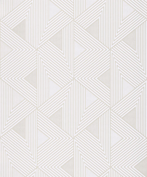 Masureel behang geometrische vormen wit - 53 cm x 10.05 m - 630925 - vtwonen shop