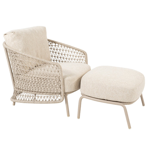 4 Seasons loungestoel Puccini latte kleurig - vtwonen shop