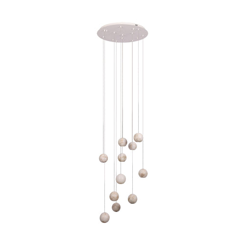 Atmooz hanglamp Cathedral 11 - naturel - Ø 55 x H 200 cm - G4