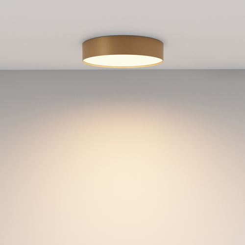 Maytoni plafondlamp Zon - Goud - 30x30x6 cm