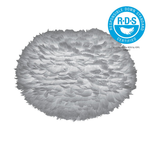 Umage Eos X-large vloerlamp light grey - met tripod wit - Ø 75 cm - vtwonen shop