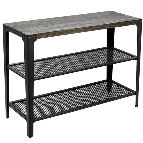 Furnilux Bijzettafel Terra - Grijs - 102x35x75 cm - vtwonen shop