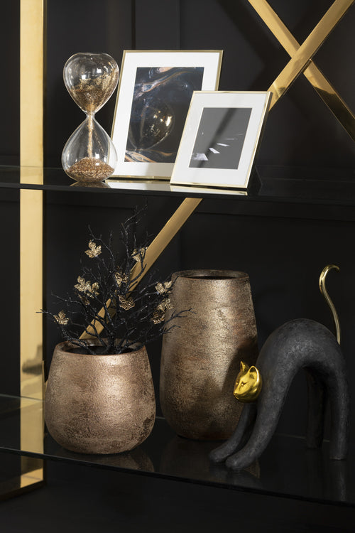 J-Line fotolijst Passe Partout - metaal - goud - 2 stuks