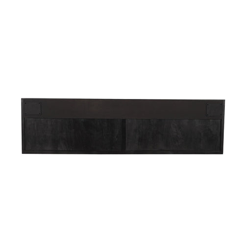 StarFurn Zwevend Tv-meubel New York - Zwart Hout - 120x35x33cm - vtwonen shop
