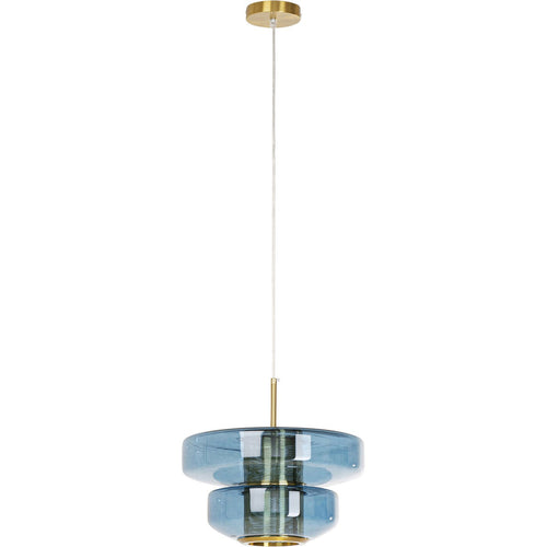 Kare Design Hanglamp Arcadia Ø34cm blauw
