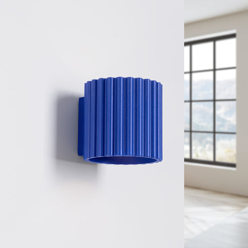 Sollux Lighting Wandlamp AURA ultramarijn G9 - 10x12x10cm