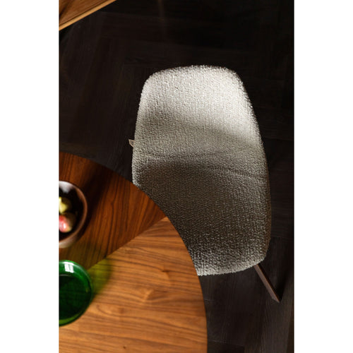 Dutchbone Franky Eetkamerstoelen  Bouclé Beige - Set van 2 - vtwonen shop