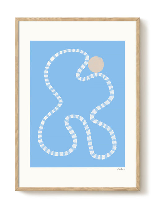 Ästhet - The Happy Shape - PSTR studio Kunst Poster - vtwonen shop