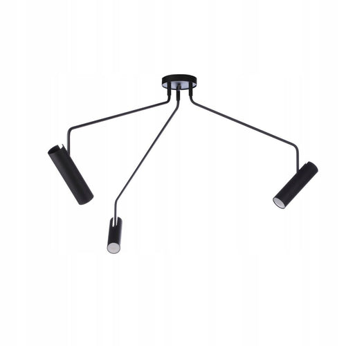 Nowodvorski spot Eye - 3 lichts - 130  x 60   cm - zwart - vtwonen shop