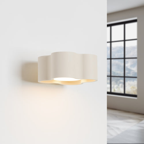 Sollux Lighting Wandlamp OVIO beige Gx53 - 12x14,5x6cm