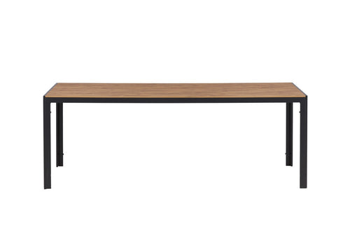 Nest outdoor Aaron tuintafel polywood bruin - 205 x 90 cm - vtwonen shop