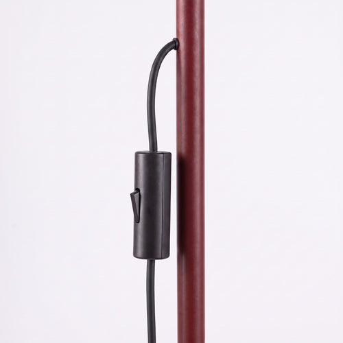 Sollux Lighting Vloerlamp RAYO 1 bordeaux - 30x30x160cm