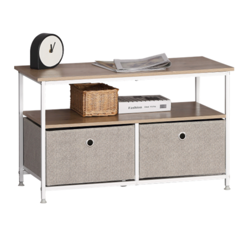 Calicosy - Salontafel LISA - licht hout 80x40x47 cm