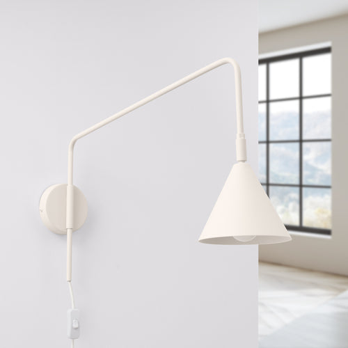 Sollux Lighting Wandlamp NOX beige - 14x61x30cm