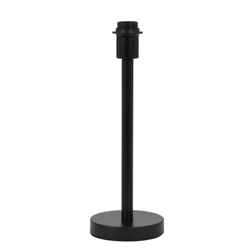Light & Living lampvoet Washington - zwart - 14x14x39.5 cm