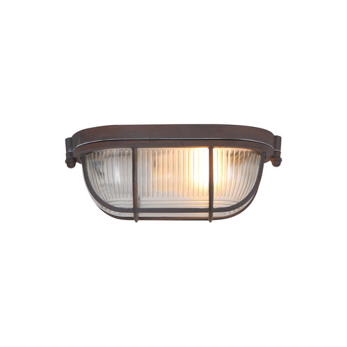 Mexlite wandlamp lisanne - 1 lichts - 21x 8 cm - bruin - vtwonen shop