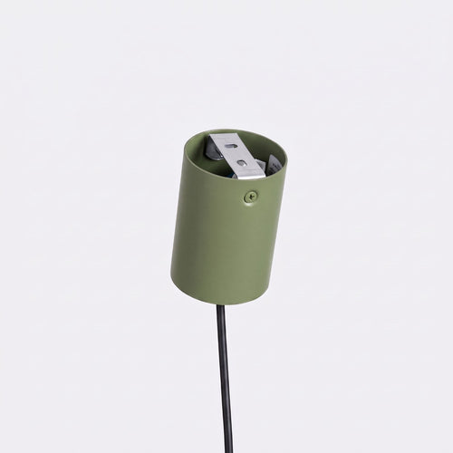 Sollux Lighting Kroonluchter RAYO 4 olijfgroen - 122x6x208cm