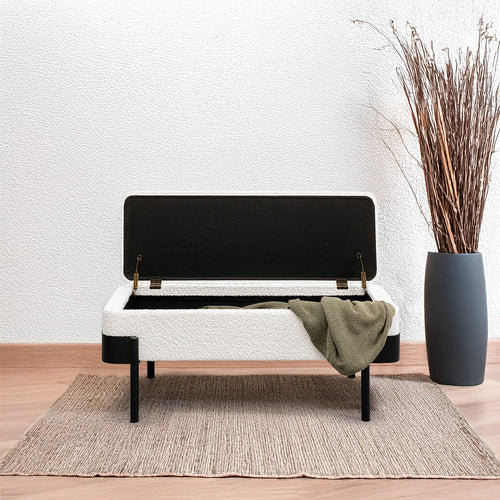 Kare Design Opbergbank Angelo wit